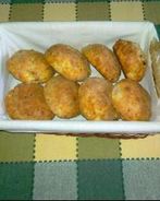 Булочки c сыром и беконом