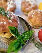 Булочки, фаршированные рататуем