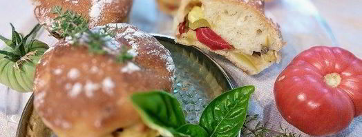 булочки, фаршированные рататуем. Шаг 12