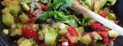 булочки, фаршированные рататуем. Шаг 5