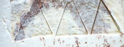 булочки и рогалики зебра с шоколадной прослойкой. Шаг 13