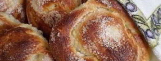 булочки из дрожжевого теста с сахаром. Шаг 6