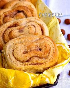 Булочки на фундуке с корицей