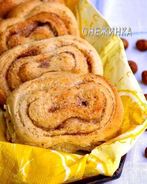 Булочки на фундуке с корицей