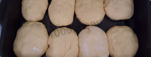 булочки на кефире. Шаг 10