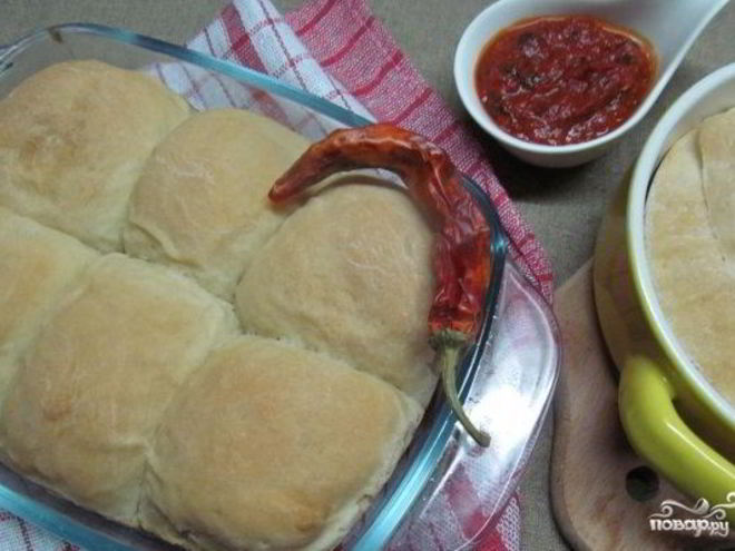 Рецепт булочек на кислом молоке