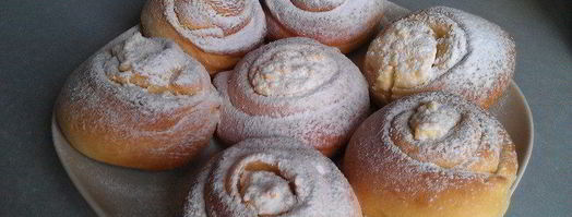 булочки розочки. Шаг 4