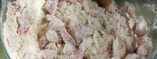 булочки с клубникой. Шаг 5