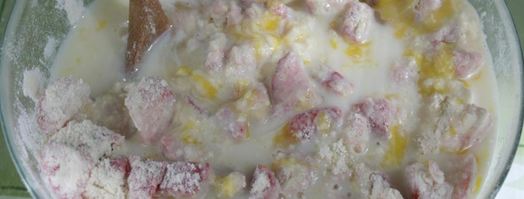 булочки с клубникой. Шаг 6