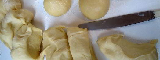 булочки с кокосом и миндальным штрейзелем. Шаг 16