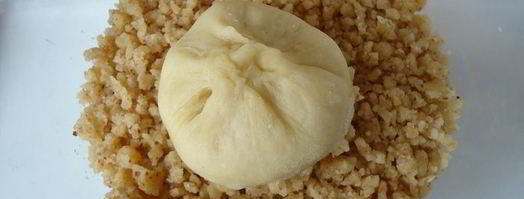 булочки с кокосом и миндальным штрейзелем. Шаг 21