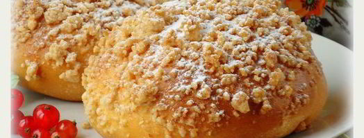 булочки с кокосом и миндальным штрейзелем. Шаг 23