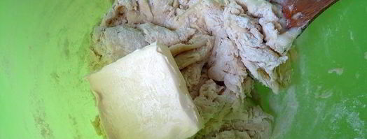 булочки с кокосом и миндальным штрейзелем. Шаг 6