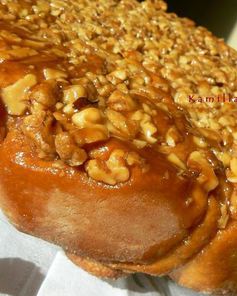 Булочки с корицей и грецкими орехами