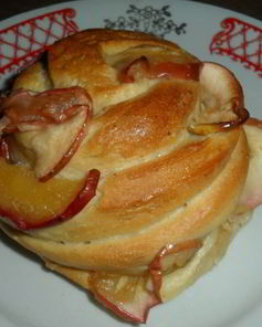 Булочки с корицей и яблоком