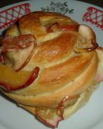 Булочки с корицей и яблоком