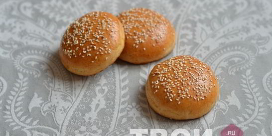 Булочки с кунжутом