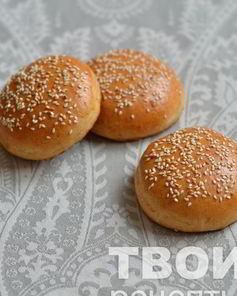 Булочки с кунжутом