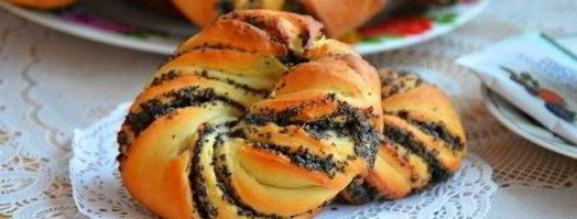 булочки с маком. Шаг 6