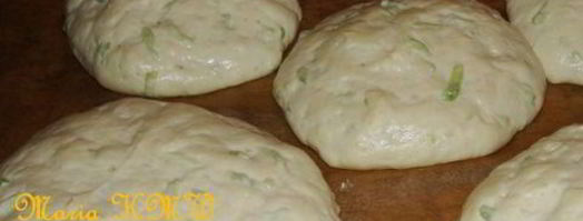 булочки с огурцом. Шаг 3