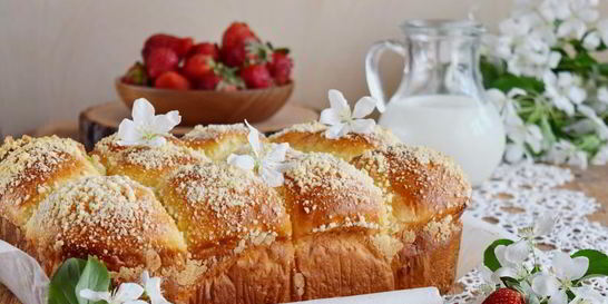 Булочки с посыпкой