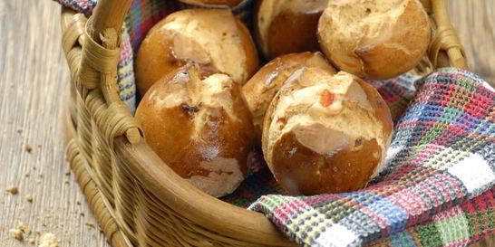 Булочки с рикоттой и сладким красным перцем