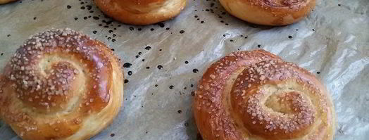 булочки с сахарной посыпкой. Шаг 7