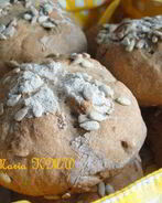 Булочки с семечками подсолнуха