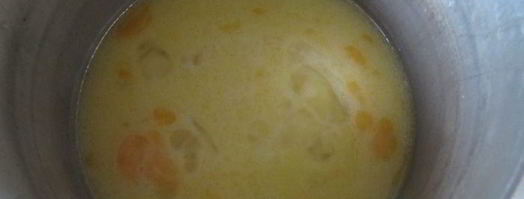 булочки с шоколадом, вишней и песочной крошкой. Шаг 2