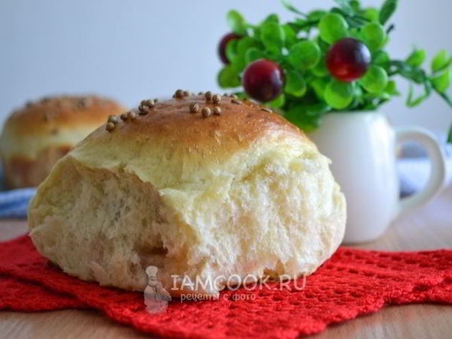 Рецепт булочек с вишней