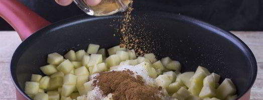 булочки с яблоками и корицей. Шаг 13