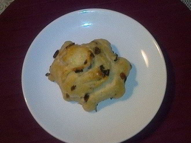 Рецепт булочек сдобных с изюмом из картофельного дрожжевого тест