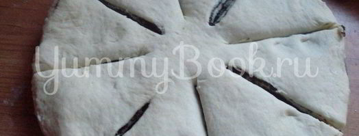 булочки снежинки. Шаг 3