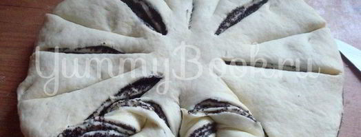 булочки снежинки. Шаг 5