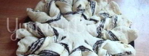 булочки снежинки. Шаг 6