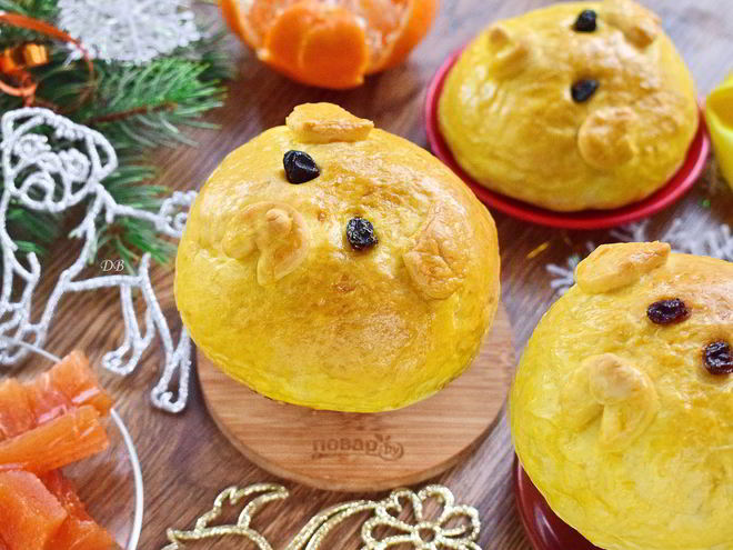 Рецепт булочек собачки