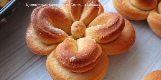Булочки Цветочки