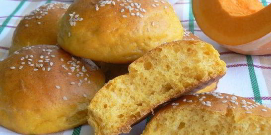 Булочки тыквенно-творожные