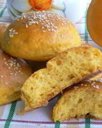 Булочки тыквенно-творожные