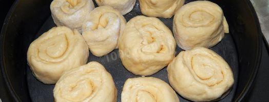 булочки в сметанной заливке. Шаг 6