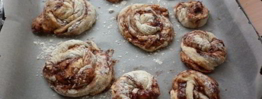 булочки-завитушки. Шаг 7