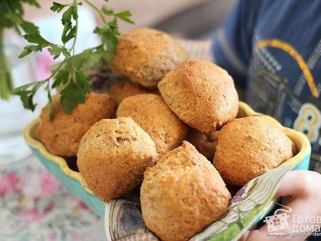 Рецепт быстрых творожных булочек
