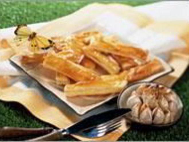 Рецепт чесночных плюшек