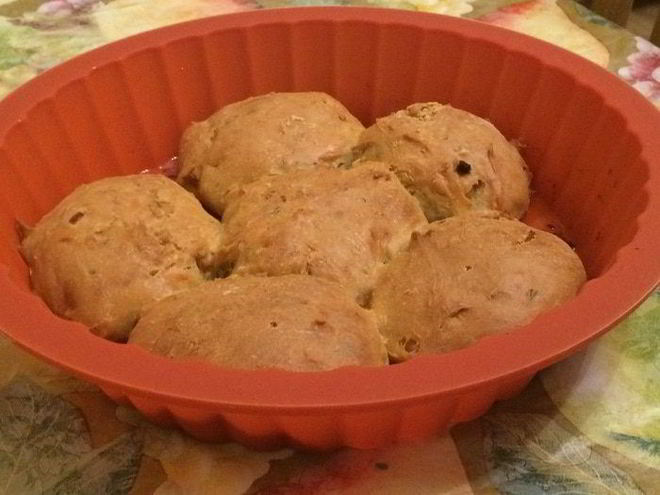 Рецепт деревенских булочек