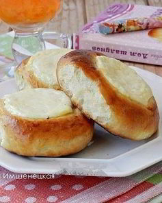 Домашние ватрушки с творогом