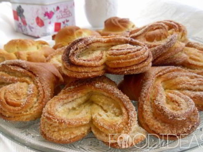 Рецепт дрожжевых булочек с сахаром