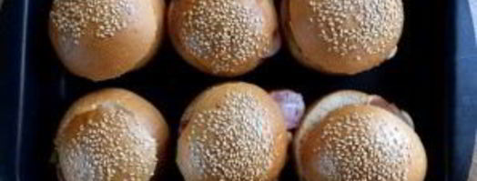 горячие булочки с яйцом и сыром. Шаг 6