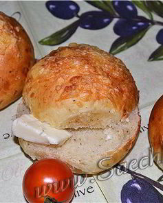 Хлебные сырные булочки