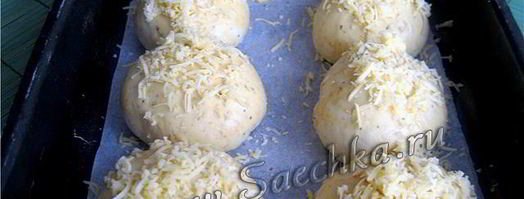 хлебные сырные булочки. Шаг 4