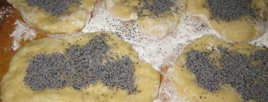 красивые булочки с маком из дрожжевого теста. Шаг 12